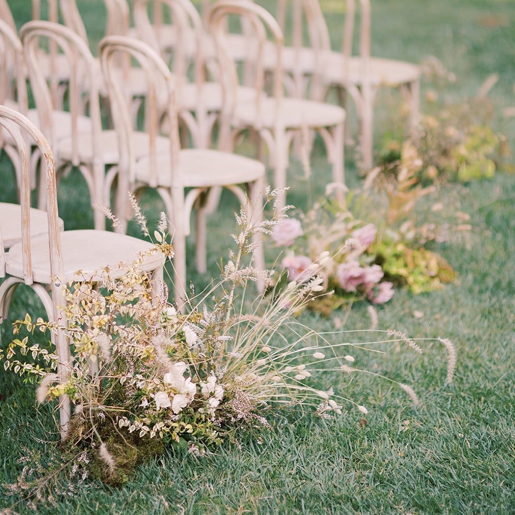 Grassy Wedding Decor Trend Ruffled Roundup