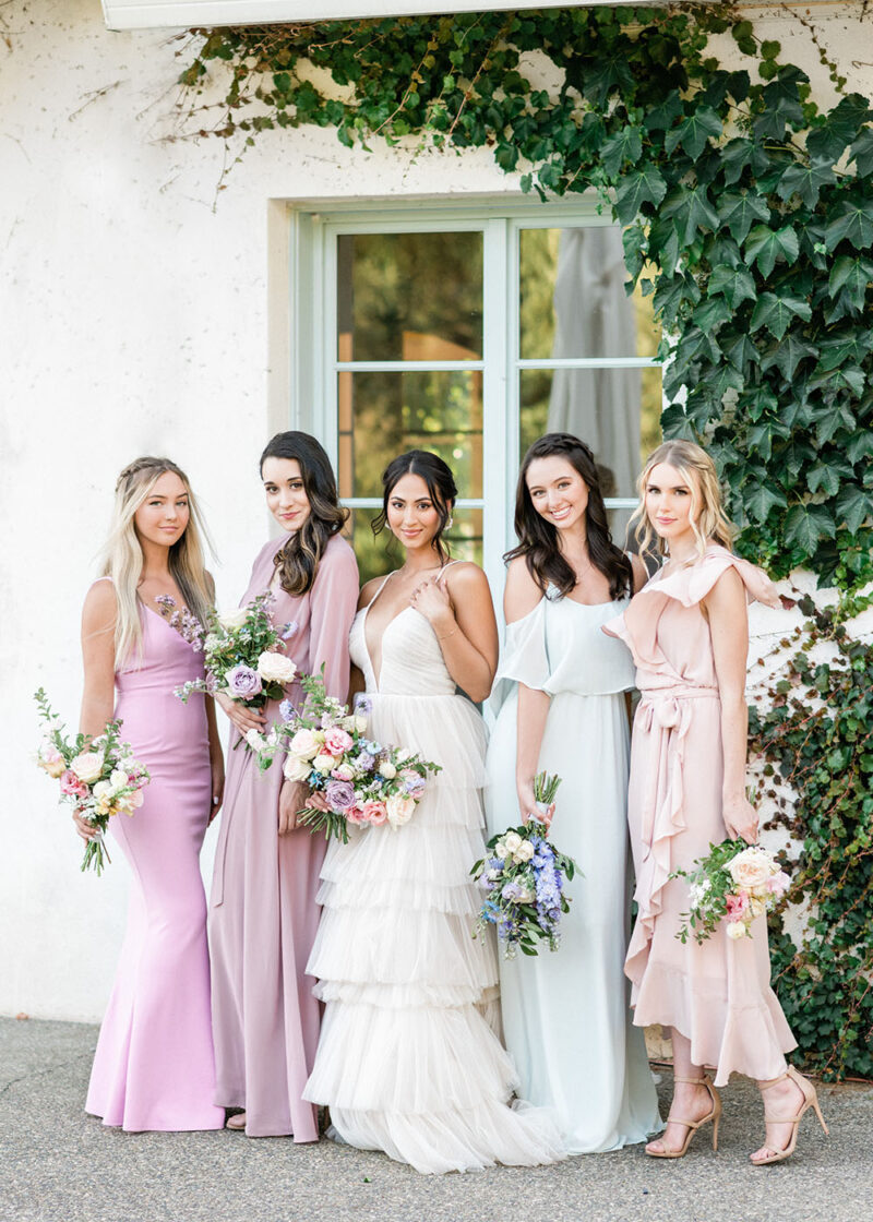 Spring Garden Monet Vineyard Wedding Inspiration ⋆ Ruffled