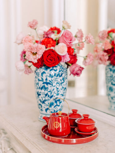 A French Chateau Wedding With A Chinese Tea Ceremony ⋆ Ruffled