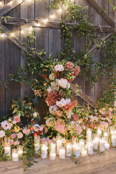 Glamorous Coral Ombre Wedding At An Iconic Garden Center ⋆ Ruffled