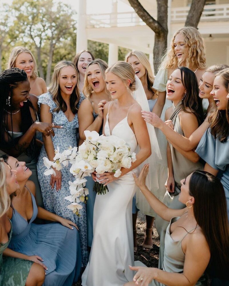 45 Floral Bridesmaid Dresses To Add To Your Vision Board ⋆ Ruffled