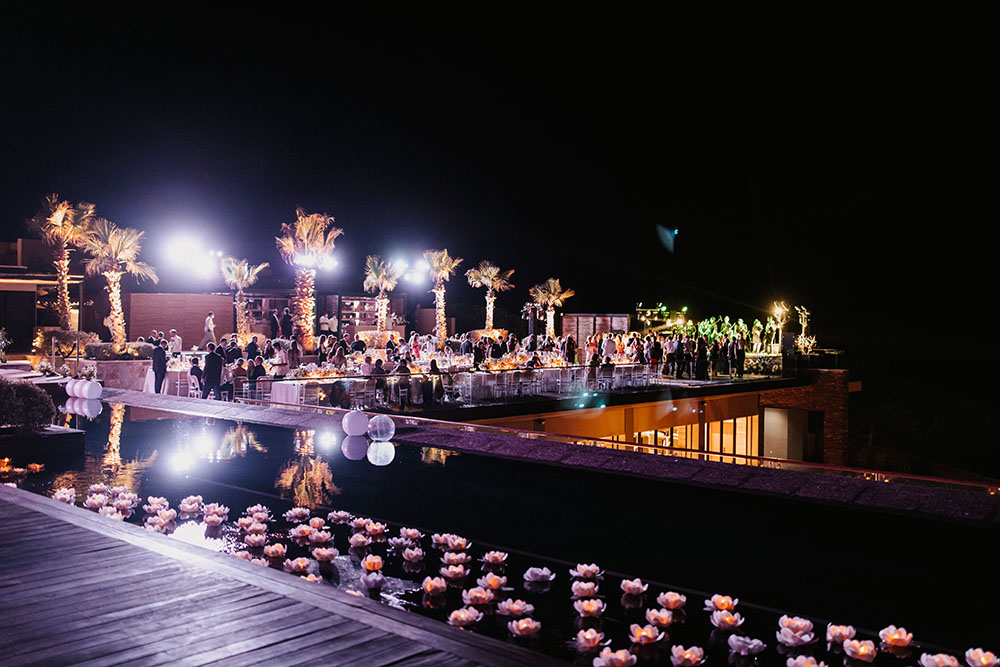 Modern Cabo Wedding After Party