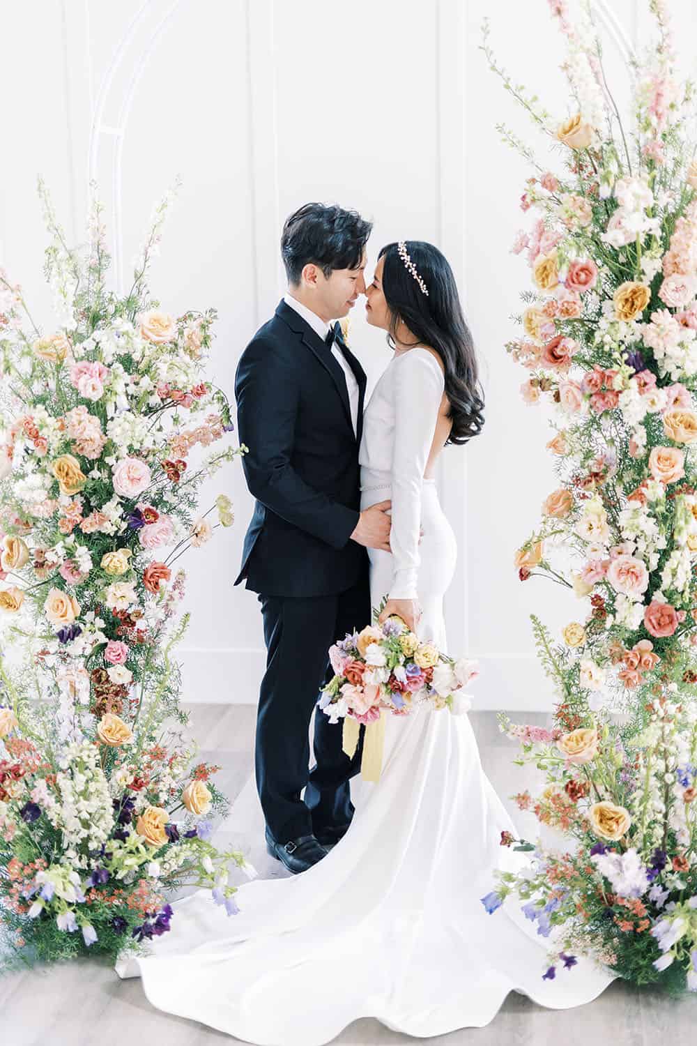 Utah Wedding Inspired By Dutch Still Life Flowers
