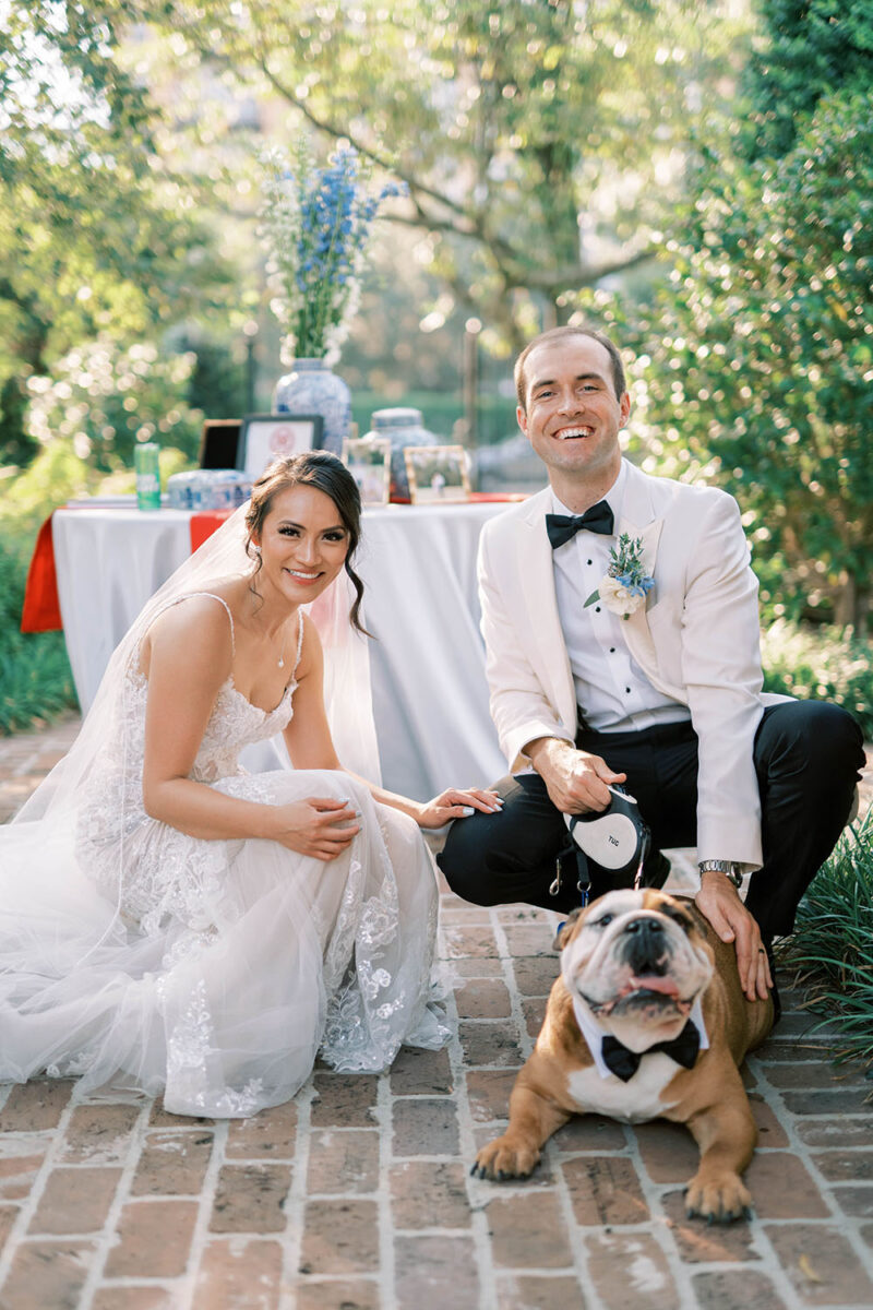 A Multicultural Wedding With Blue And White Hydrangeas ⋆ Ruffled