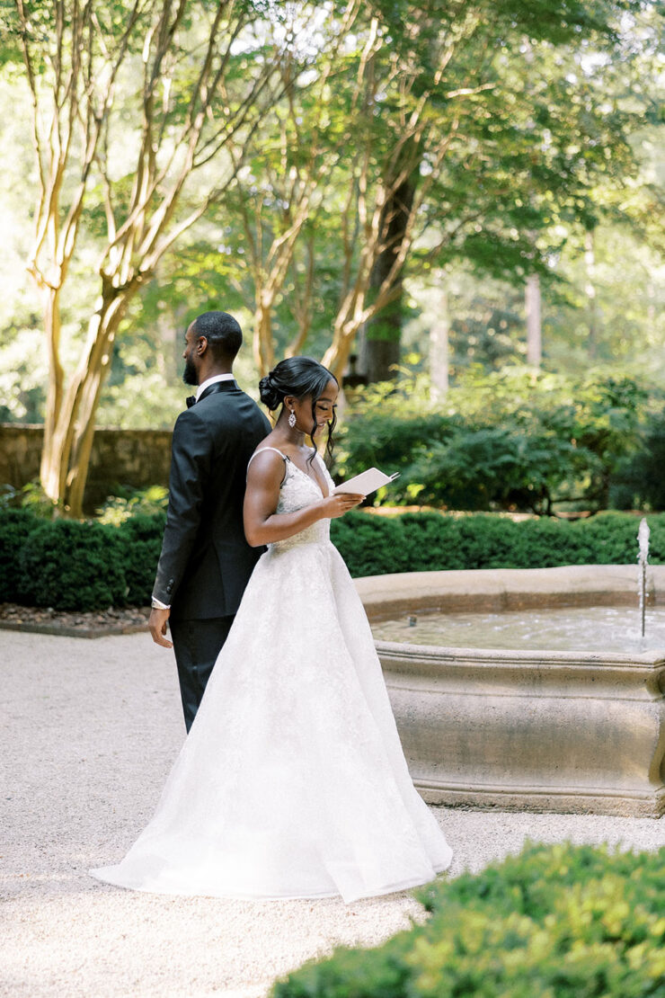 Classic Meets Luxe in this Swan House Wedding With A Nigerian Money ...