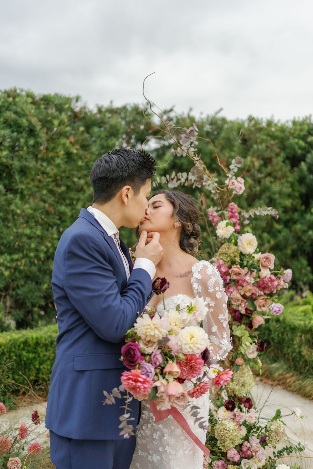 Stunning Colorful Outdoor Garden Inspired Wedding At Mcgovern Ce