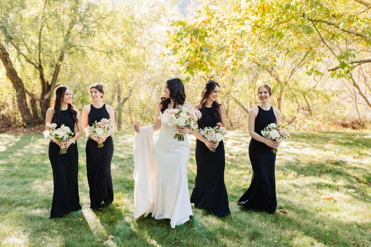 A Dazzling Green And White Wedding With Woven Pendants ⋆ Ruffled