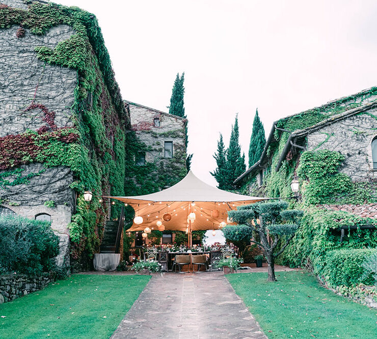 Jewel Toned Wedding Umbria