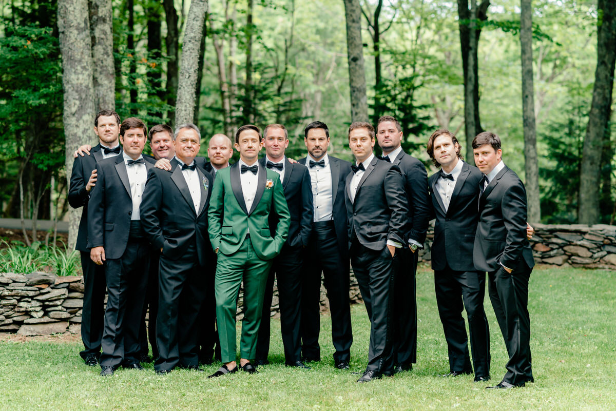 cliffside mountain North Carolina wedding