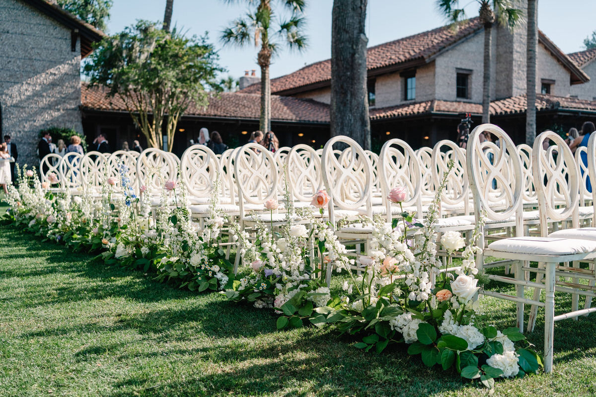 Sea Island Spring garden Party wedding