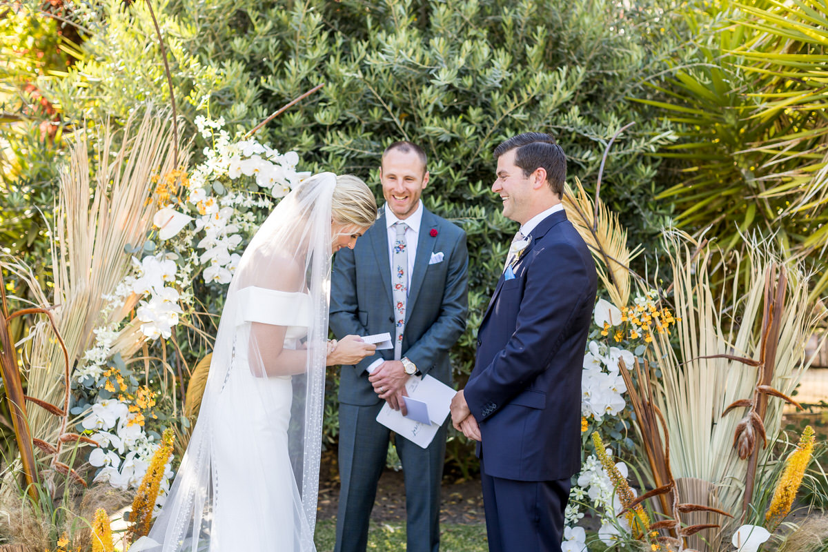 small vineyard Wedding