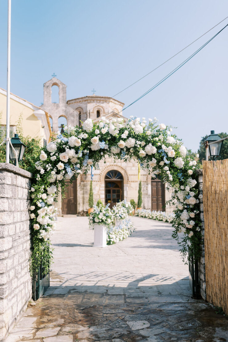 Poolside Corfu Wedding in a Luxury Greek Villa ⋆ Ruffled