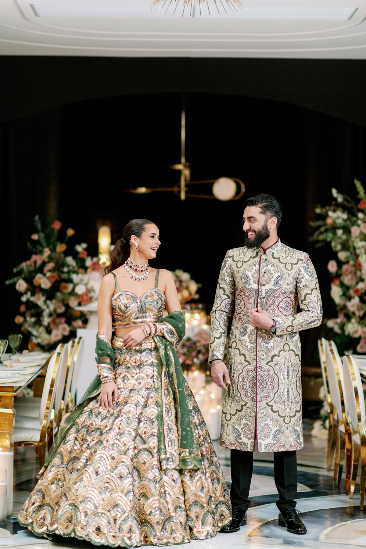 Indian Styled Wedding Blending Cultures & Modern Individuality ⋆ Ruffled