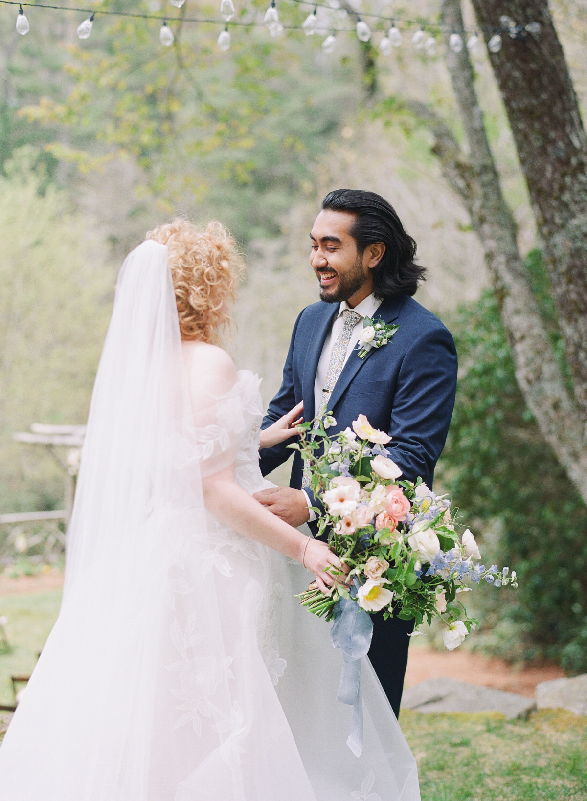 chic spring wedding in NC