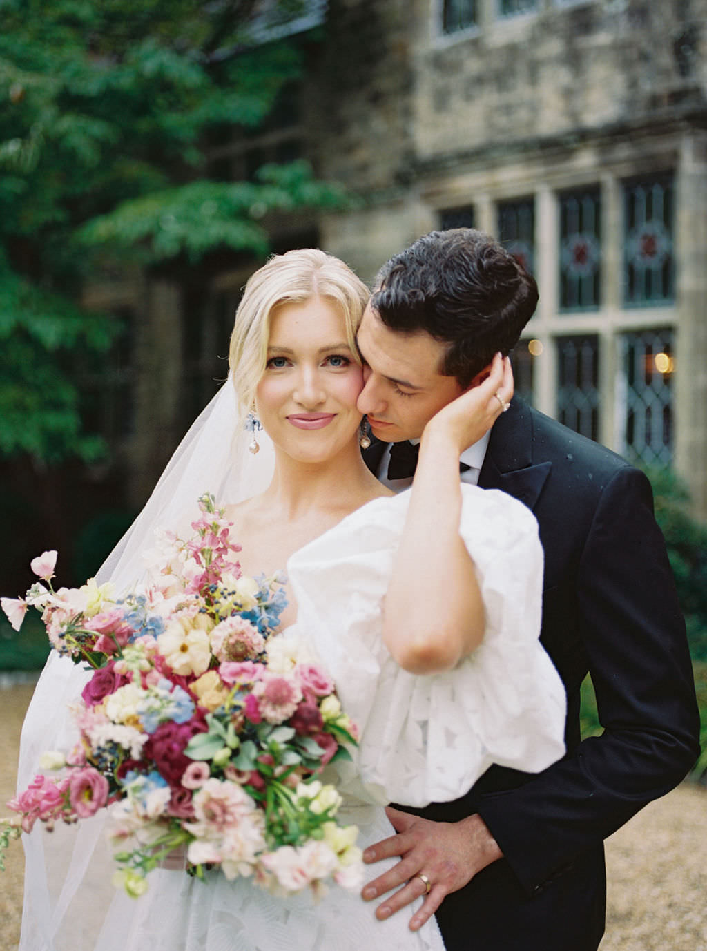 Rainy Wedding Day Inspiration: A Misty English Garden Editorial at The Virginia House