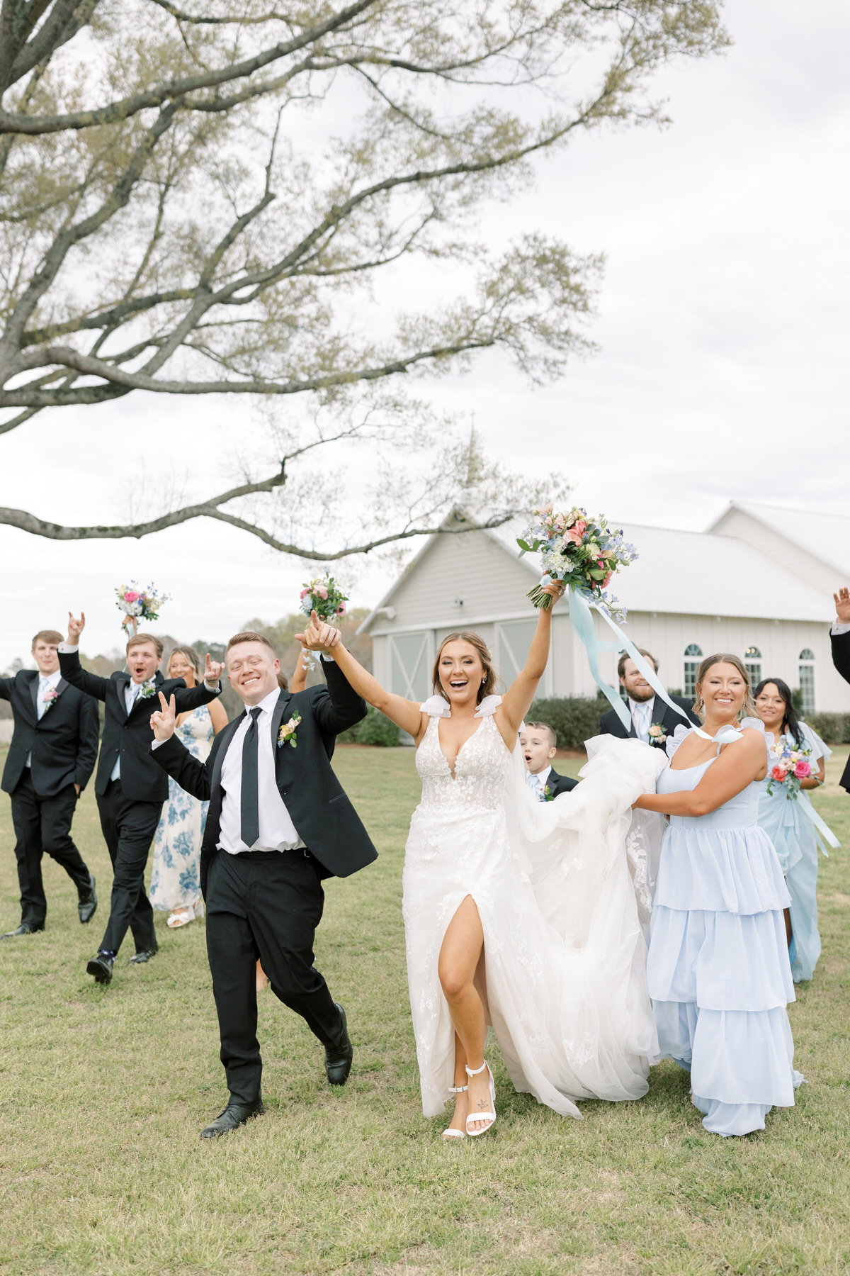 Bold & Bright English Garden Wedding Inspiration at Tin Roof Farms