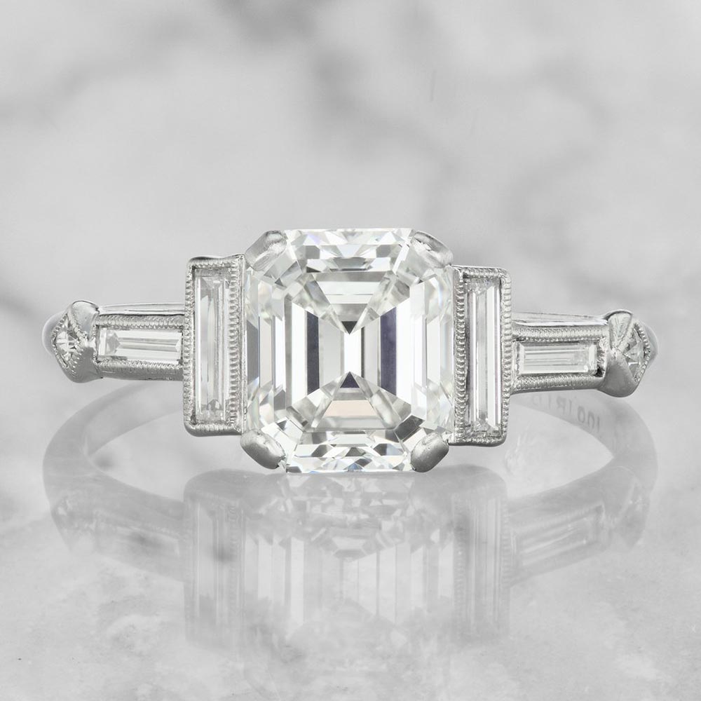 30 Emerald Cut Engagement Rings That Are Totally Irresistible 16 