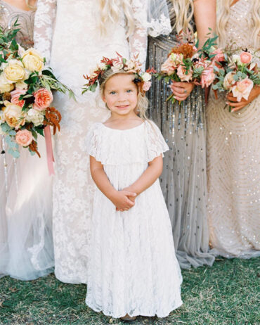 46 Flower Girl Dresses To Make Your Heart Skip A Beat ⋆ Ruffled