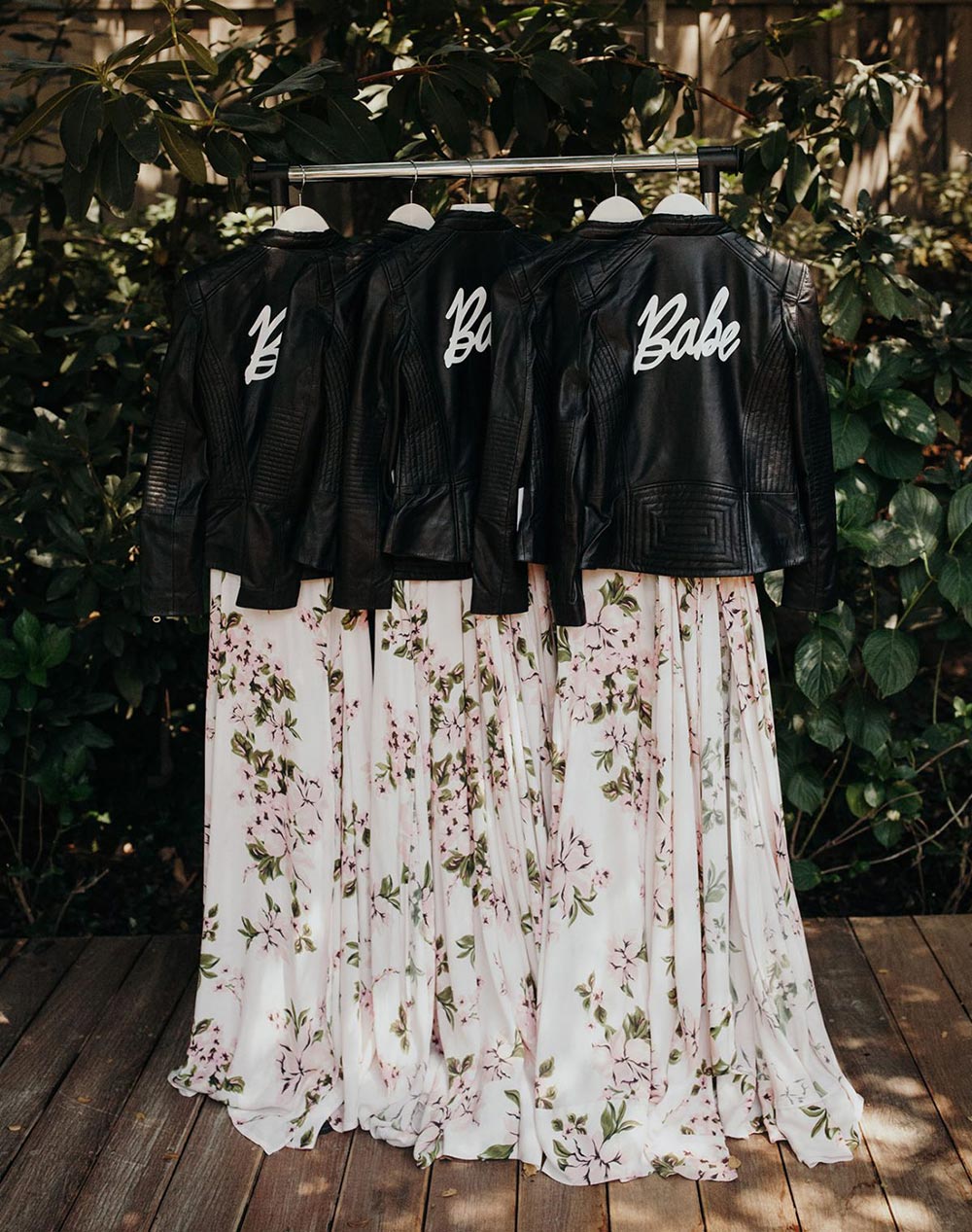 Sol and German's 'Leather Jackets and Purple Hair', Rock n Roll DIY Wedding  by Philip Casey Photography - Boho Wedding Blog