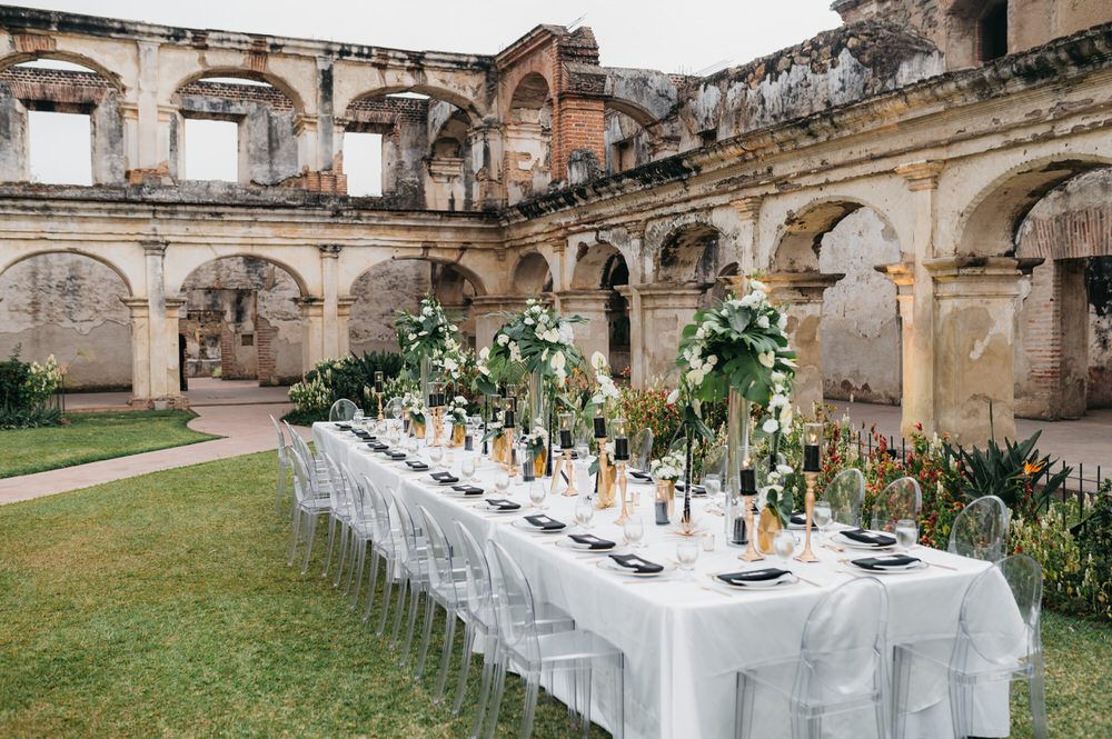Antigua 18th Century convent for wedding reception