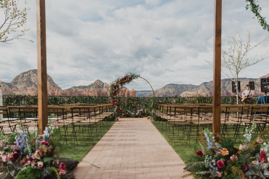 Ethereal Bohemian Wedding in the Red Rocks of Arizona ⋆ Ruffled