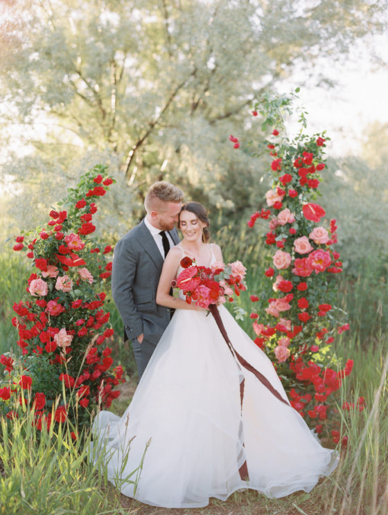 We’re All Seeing Red After This Rose-Filled Floral Dream