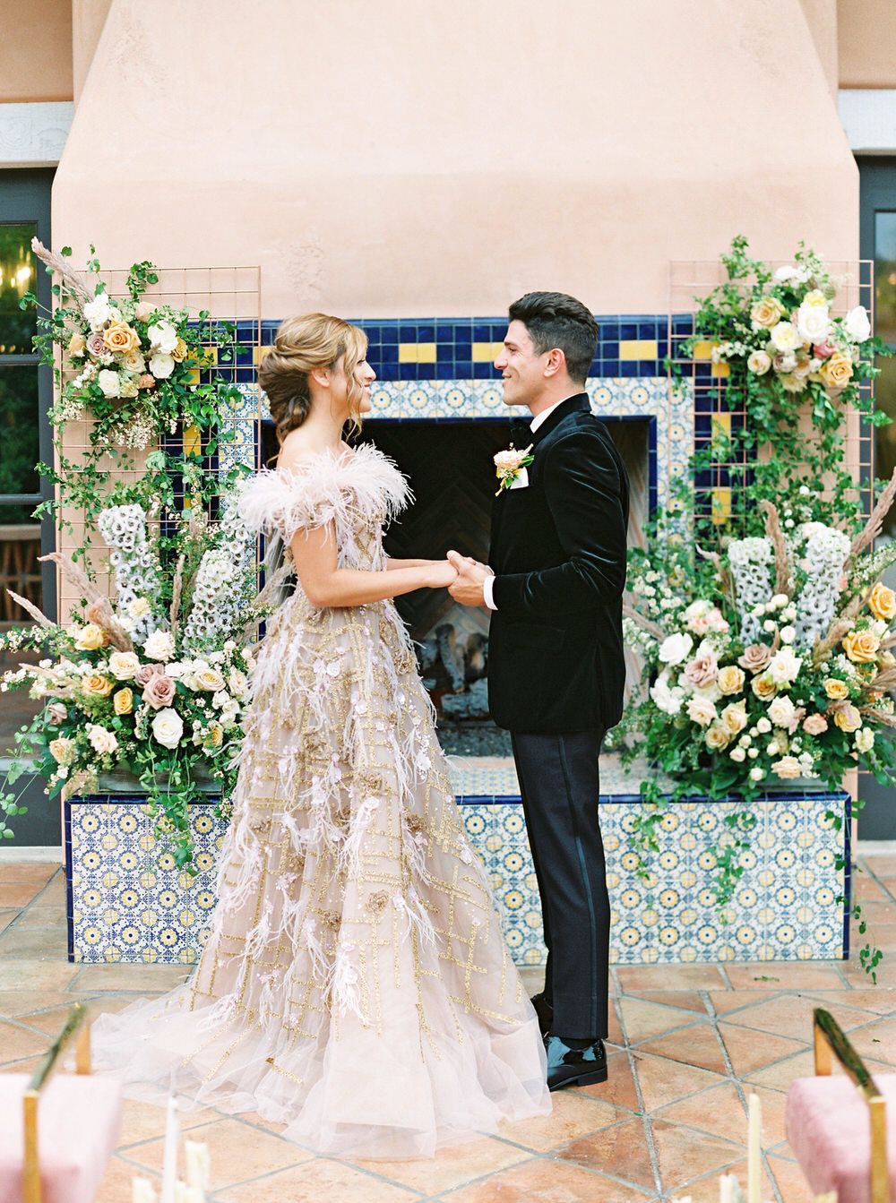 Honey Bee Wedding Inspiration at Rancho Valencia Ruffled