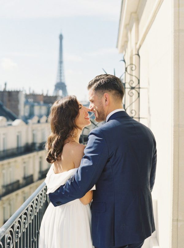 Colorful Vintage Paris Wedding in Montmartre ⋆ Ruffled