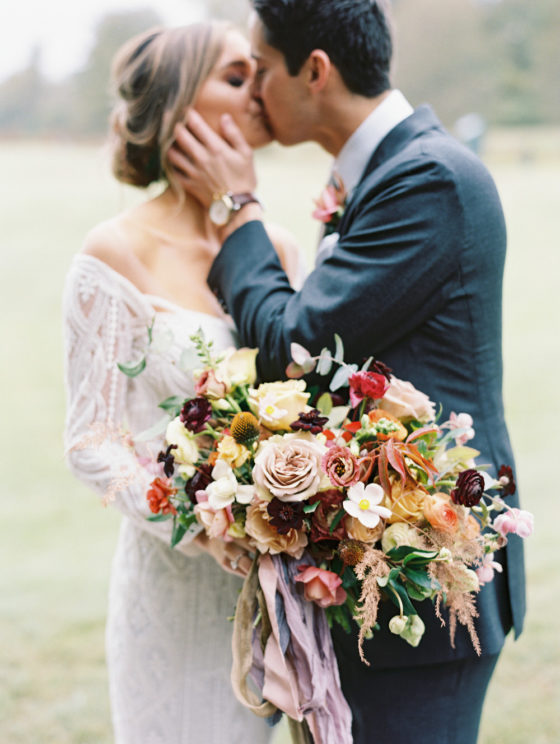 Elegant Fall Wedding in Atlanta With a Soothing Color Palette