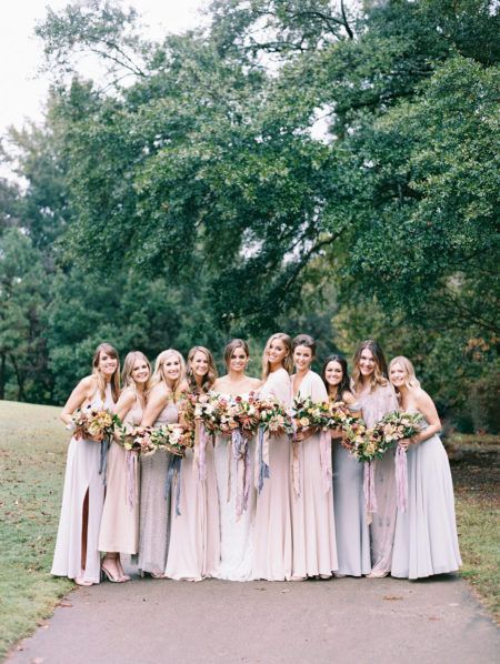 Elegant Fall Wedding in Atlanta With a Soothing Color Palette ⋆ Ruffled