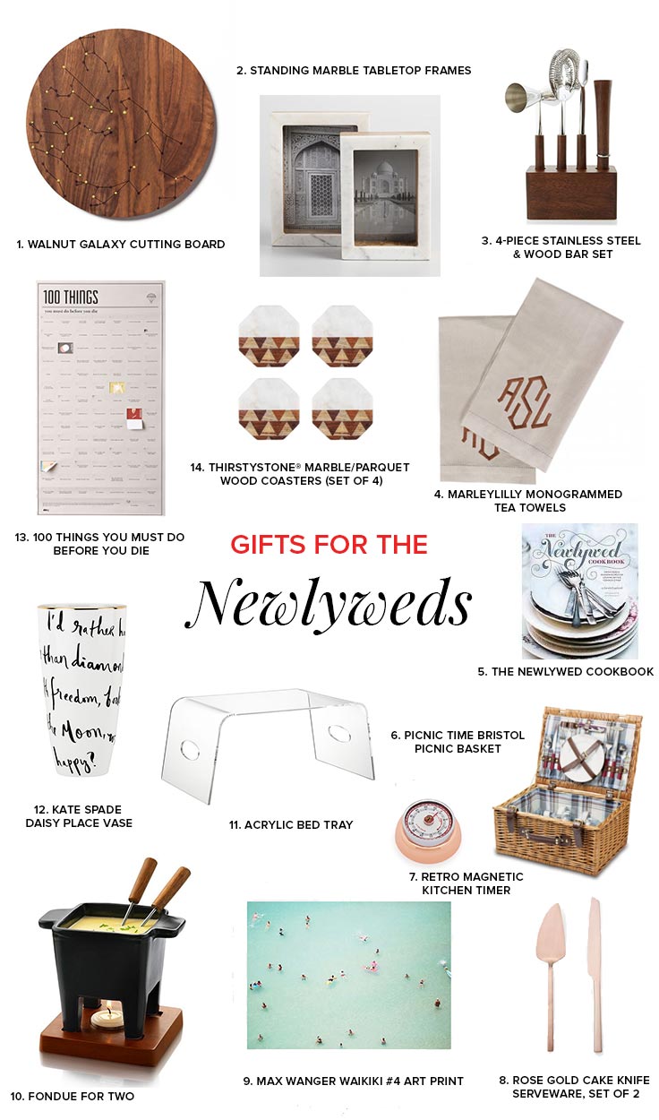 Holiday Gift Guide 2017: Wedding Gifts for the Newlyweds for under $100 ⋆  Ruffled