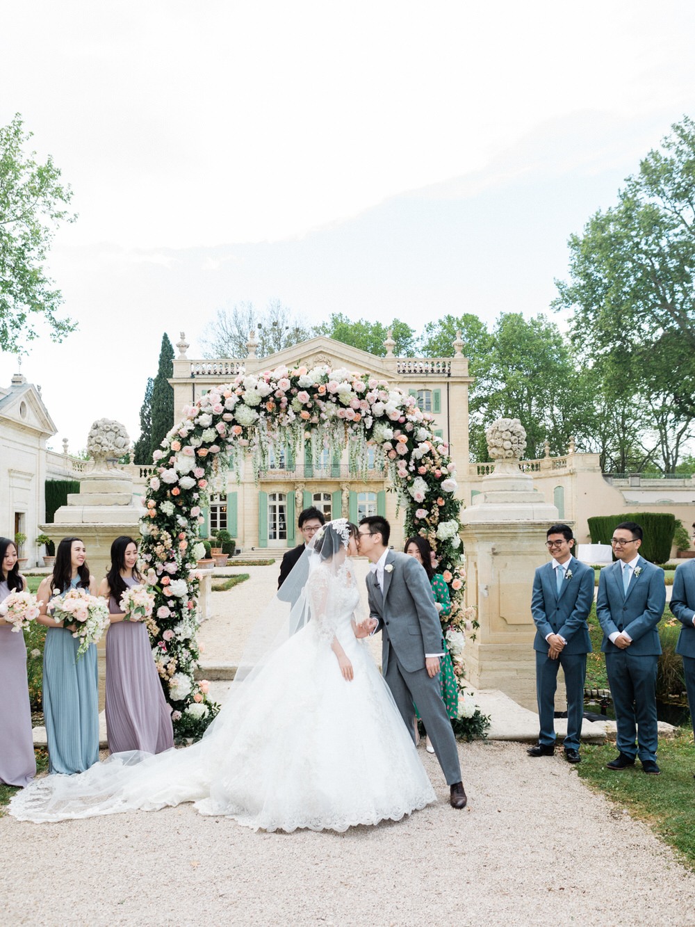 Romantic Provence Destination Wedding in a French Chateau ⋆ Ruffled