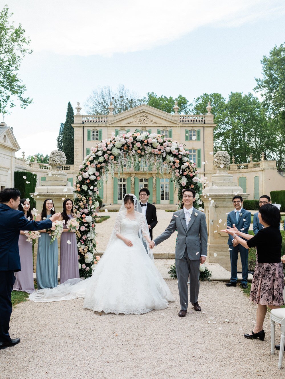 Intimate Ardeche wedding in Provence - French Wedding Style