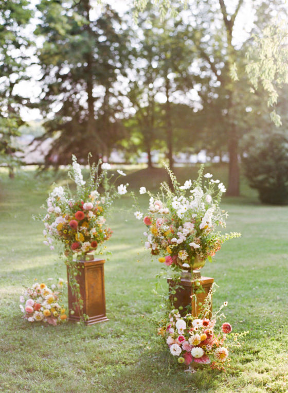 Outdoor Backyard Chic Wedding in Upstate New York ⋆ Ruffled