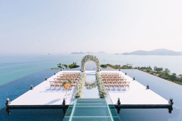 Glam Phuket Wedding With Stunning Mirror Walkway ⋆ Ruffled