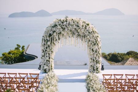 Glam Phuket Wedding With Stunning Mirror Walkway ⋆ Ruffled