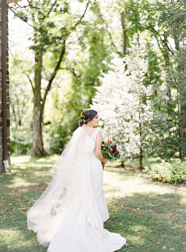 Pink and Burgundy Wedding Inspired by Blooms ⋆ Ruffled