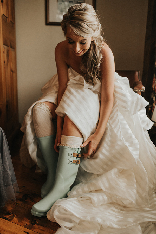 Wedding rain outlet boots