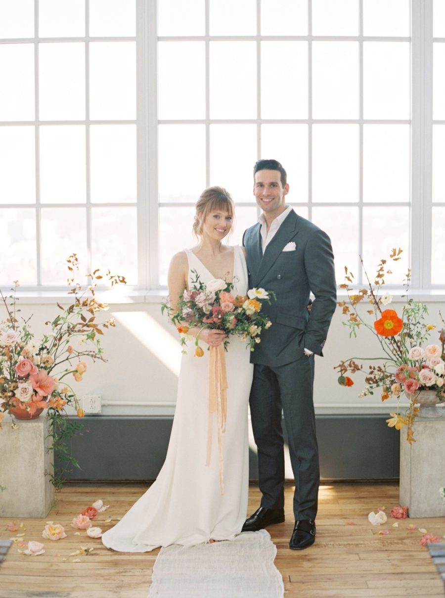 Bright and Ethereal Wedding Inspiration in Pittsburgh ⋆ Ruffled