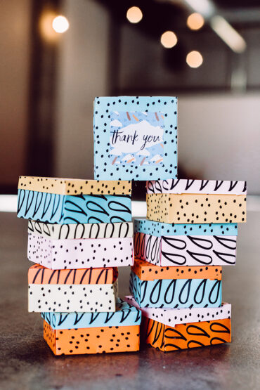 DIY Origami Favor Boxes + Free Printables ⋆ Ruffled