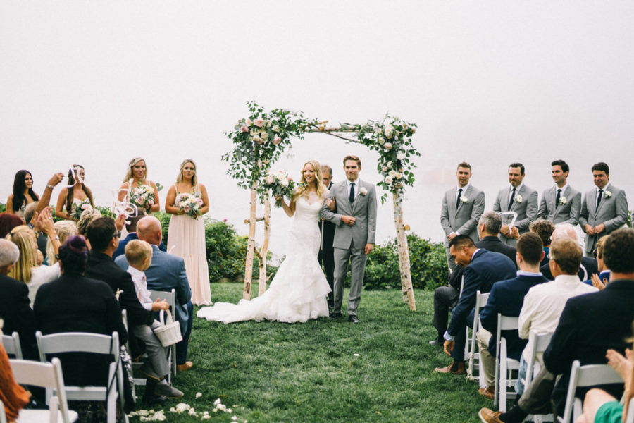 Chic Seaside Wedding in Maine with Nautical Touches ⋆ Ruffled