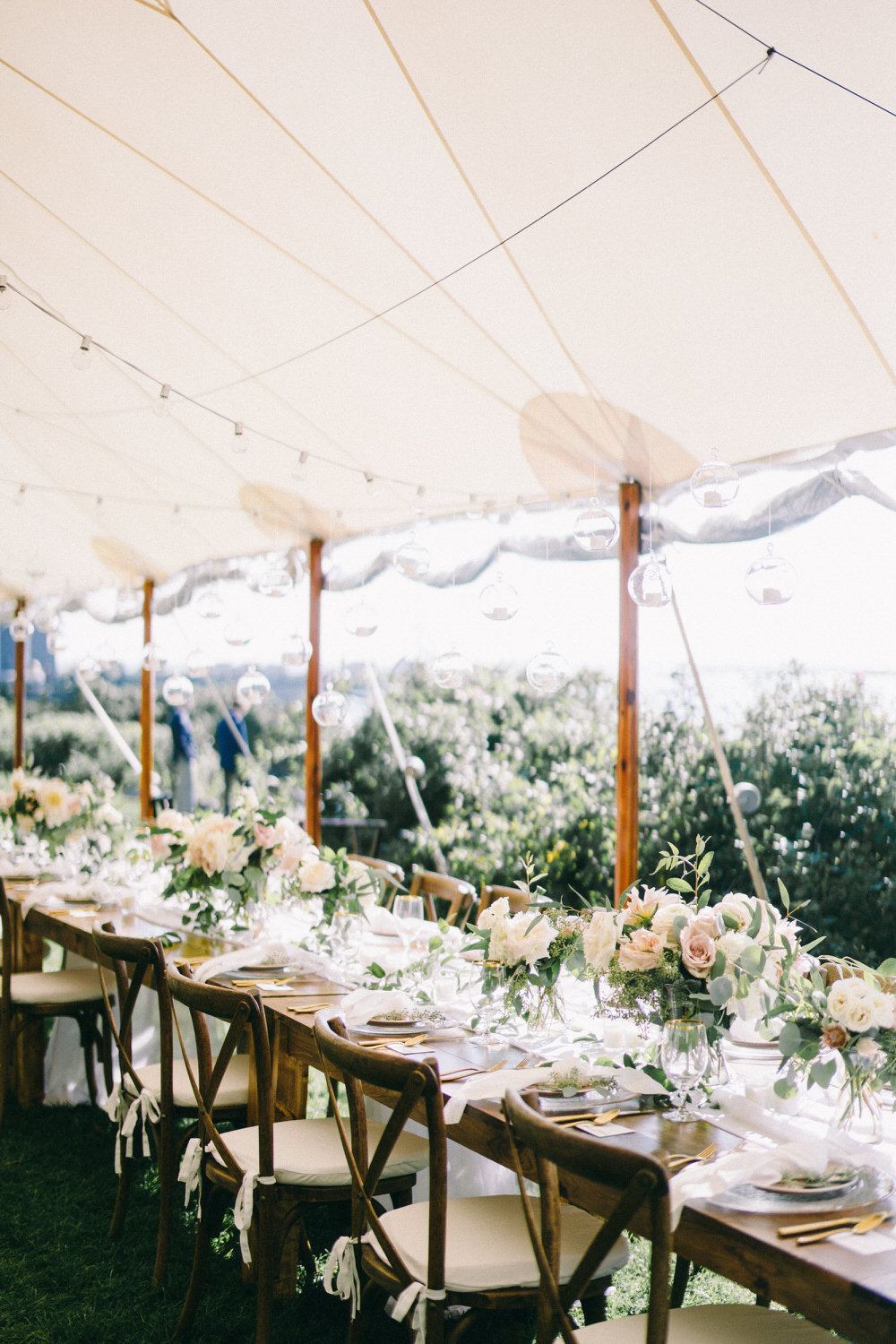 Chic Seaside Wedding in Maine with Nautical Touches ⋆ Ruffled