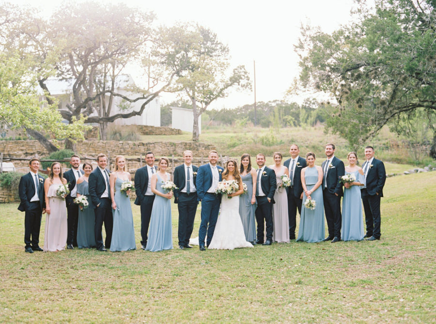 Dusty Blue Texas Wedding at The Ivory Oak ⋆ Ruffled