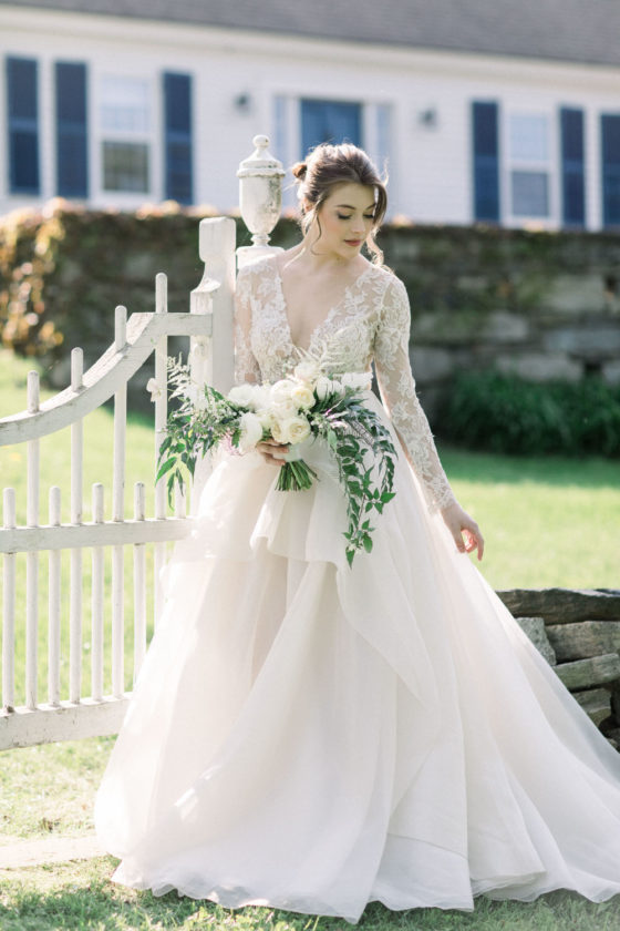Whimsical Garden Wedding Inspiration at Vermont Estate ⋆ Ruffled