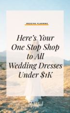 Wedding Dresses Under 1K You Won't Believe Are for Real ⋆ Ruffled