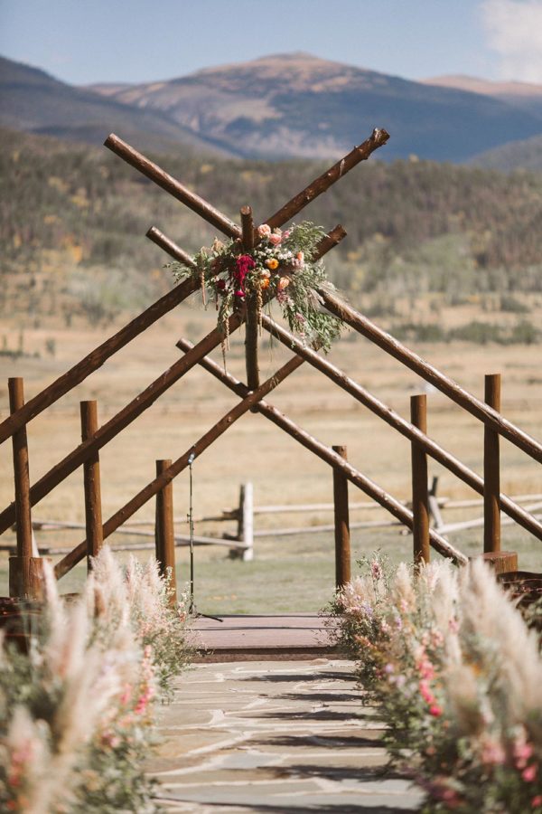 Colorado Ranch Wedding with a Jewel-Toned Reception ⋆ Ruffled