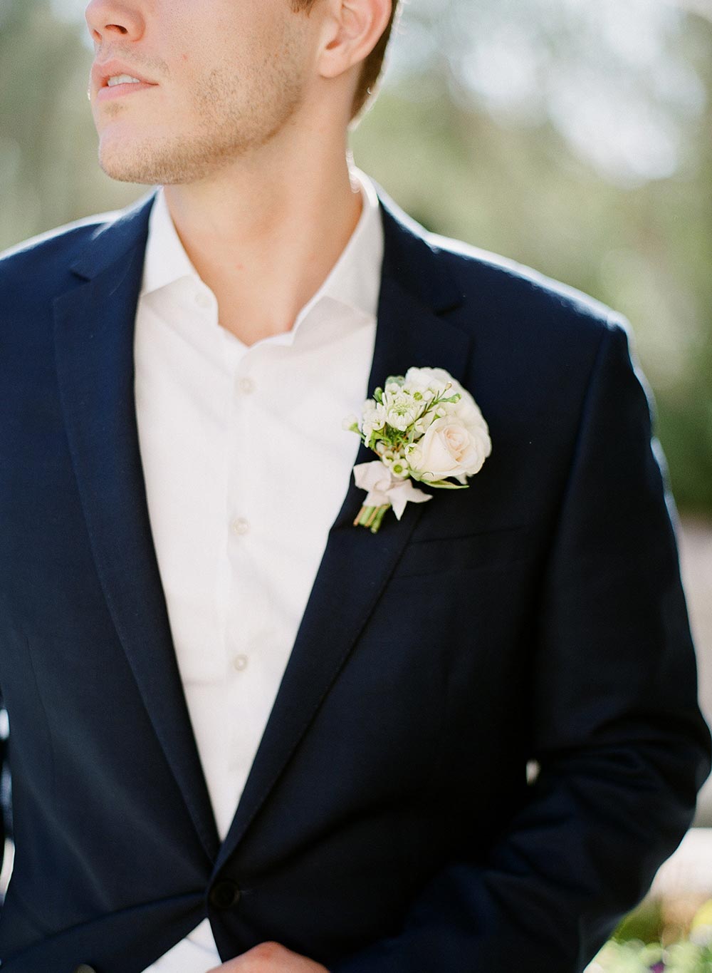 english garden boutonnière 