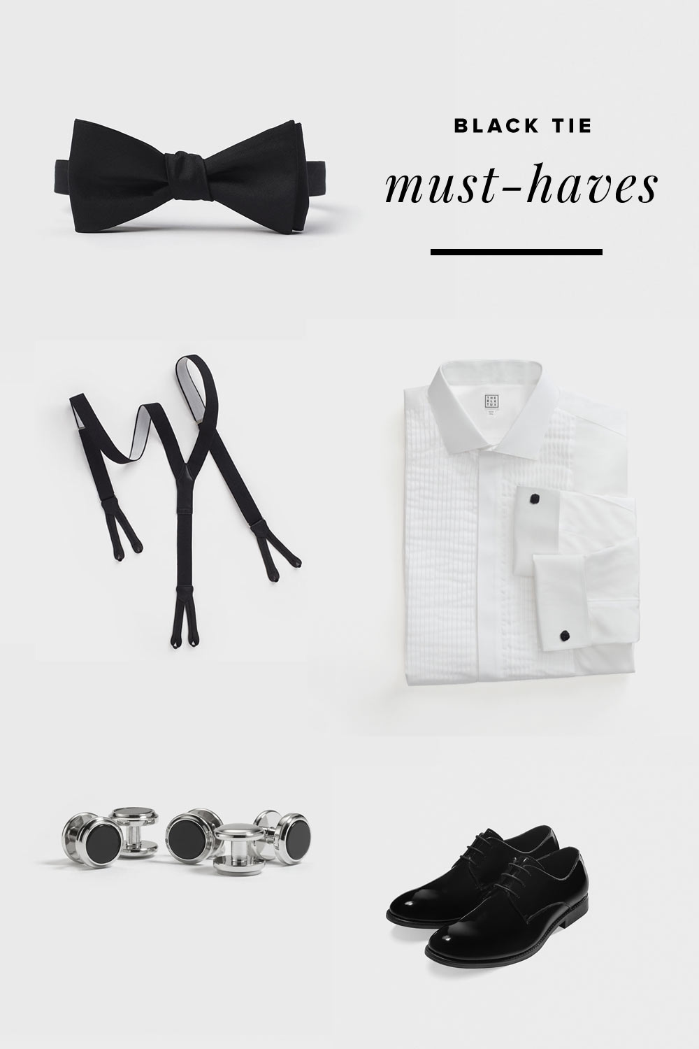 black tie wedding groom