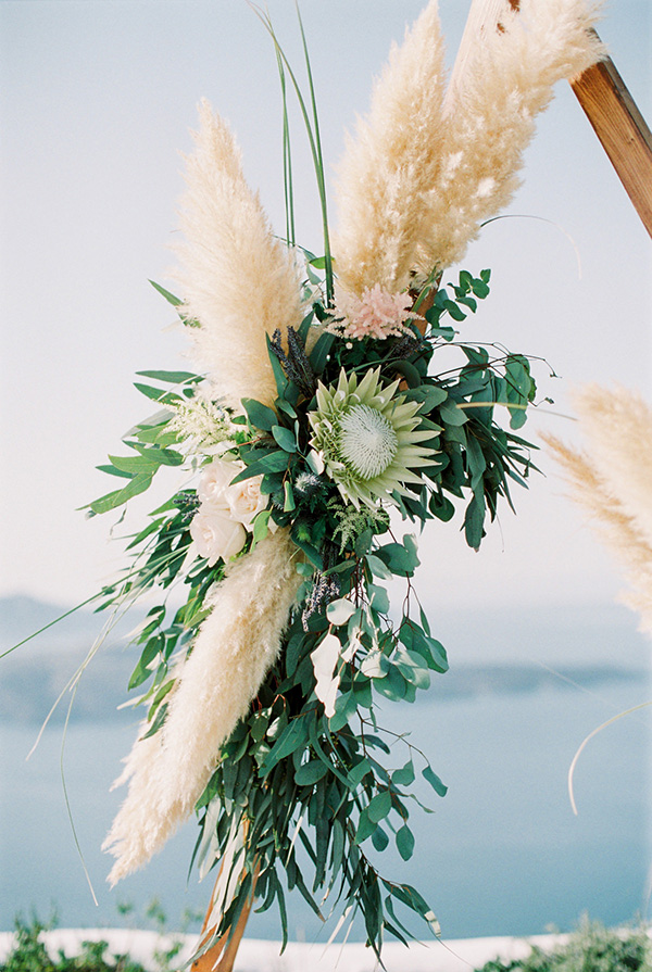 Boho Chic Wedding Santorini - 5 Best Ideas! - Santorini Wedding Flowers