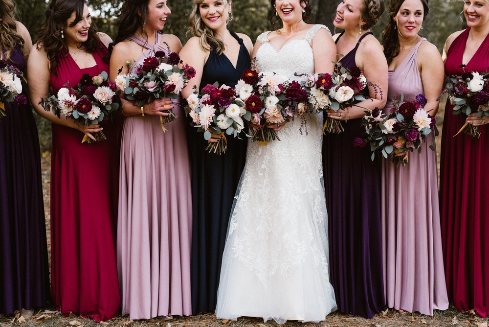 A Burgundy Velvet Wedding Any Fall Bride Will Love Ruffled